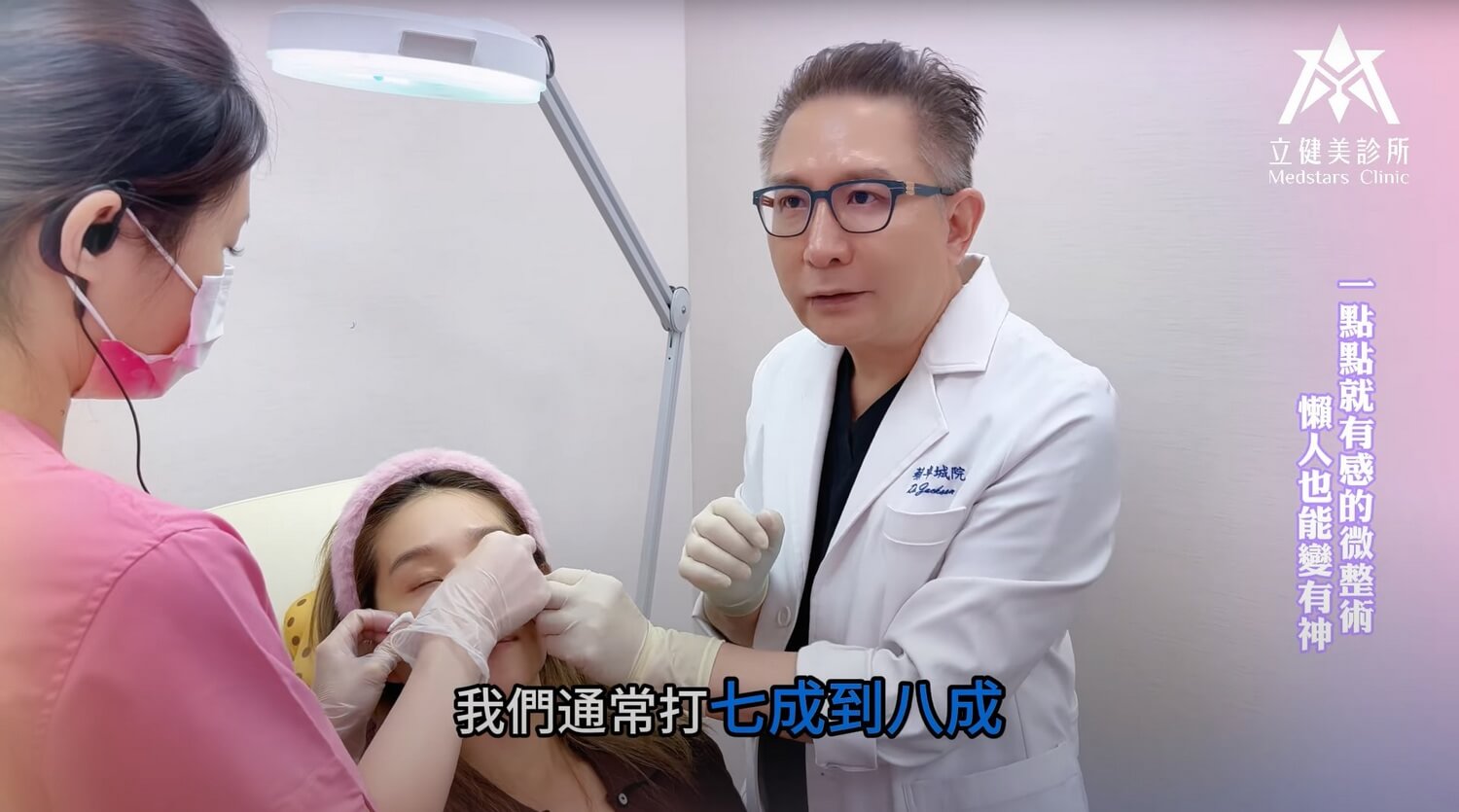 一點點就有感的醫美微整術 蔡院長的微整心法 藝人楊皓如的真實體驗心聲